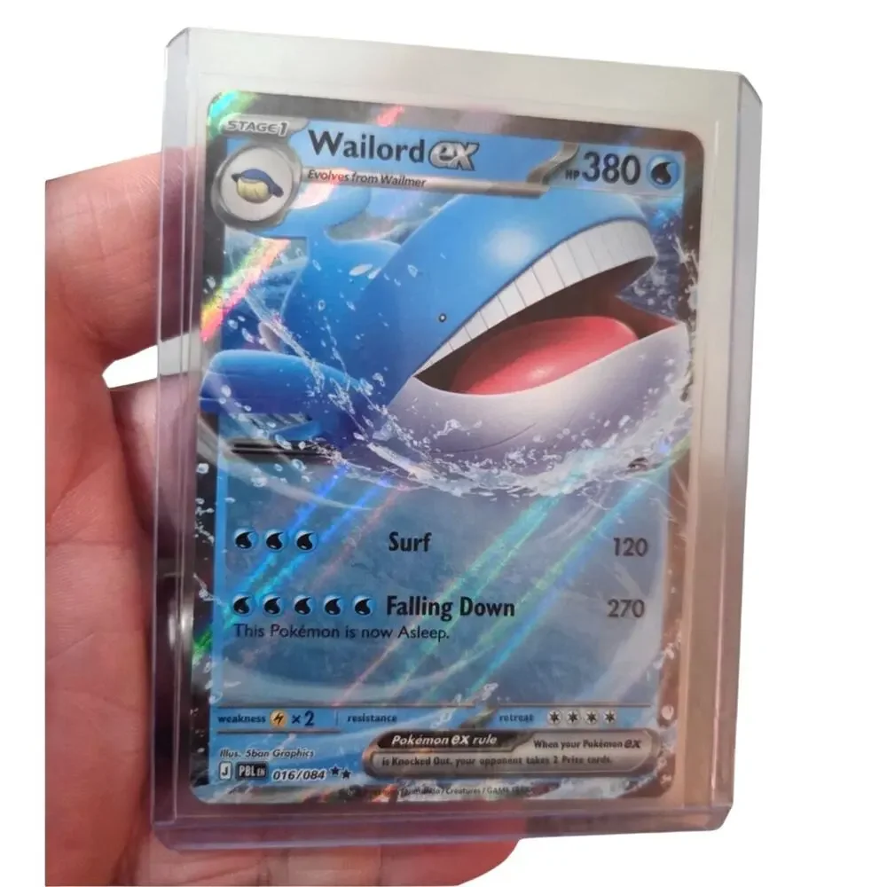 Wailord ex 016/084 Double Rare Pitch Black Pokemon